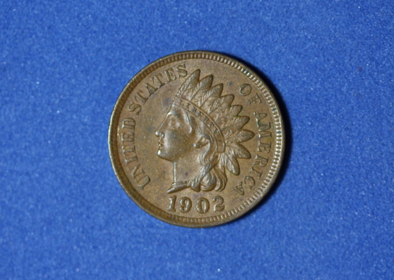 1902- Indian Head Cent Penny #P32670