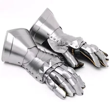 Medieval Knight Armor Gloves Warrior Gauntlets Combat Gauntlet Metal