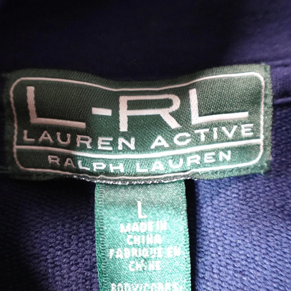 Chaleco Ralph Lauren Mujer Grande Verde Tenis Golf Preppy Preparación Bolsillos con Cremallera Deporte Foto 2 de 4