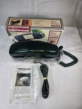 Vtg Conair Phone SW204 Forest Green Push Button Tone/Pulse wall or desk