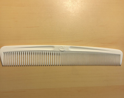 Vintage Goody Unbreakable Dressing Comb 7.5''  White Hair Travel Bathroom Useful
