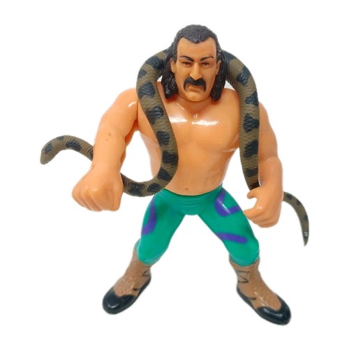 WWF WWE Hasbro 1990 Jake the Snake Roberts Roberts...