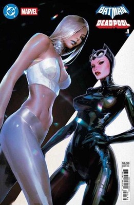 DC Marvel Batman Deadpool #1 (One Shot) Cover S Sozomaika Catwoman Emma Frost Ca
