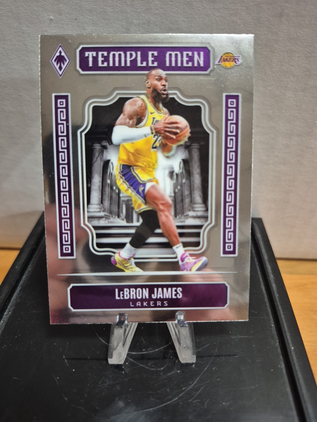 2023-24 Panini Phoenix - Temple Men LeBron James #2 Silver