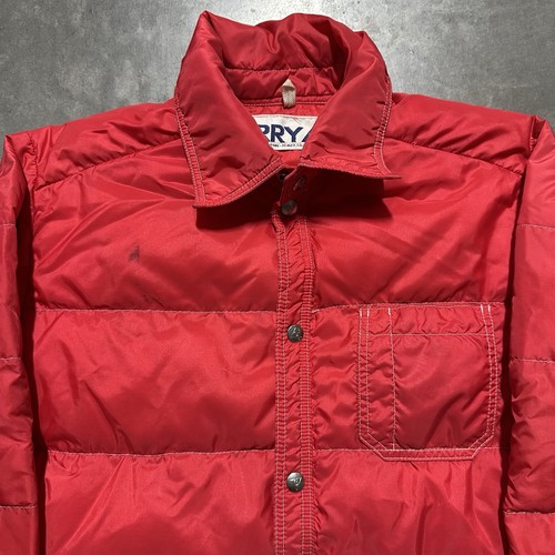 Vintage 60er/70er Gerry Gänsedaunen Western Druckknopf Hemd Jacke Puffer Gr. 42 M - Bild 2 von 10