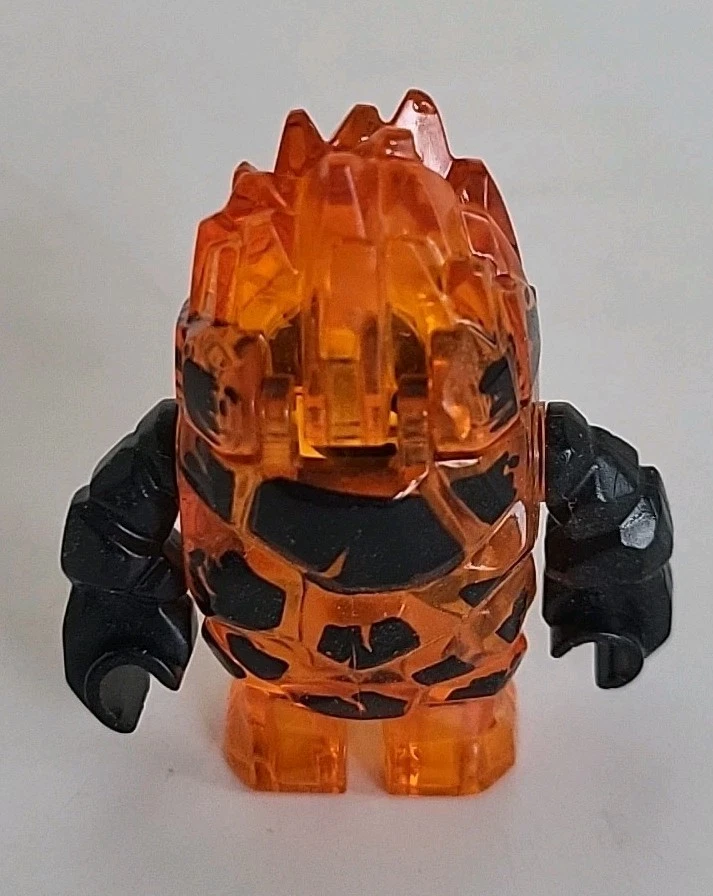 Минифигурка Lego Firax Trans оранжевый черный рок монстр Power Miners - Изображение 2 из 4