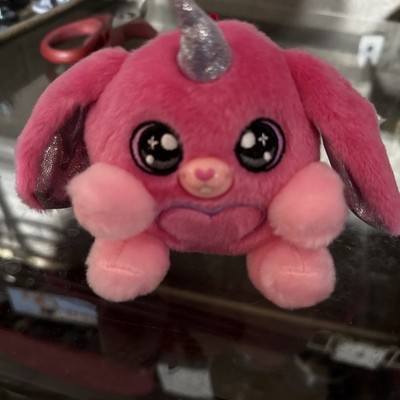 ZURU Rainbocorns BUNNYCORN FLOPSY Plush Surprise Pink Heart Stuffed Animal Toy