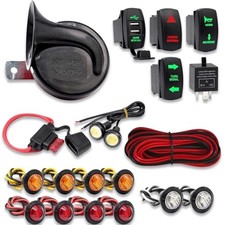 Universal ATV UTV Turn Signal Kit, SXS Signal Street Legal Blinker Kit