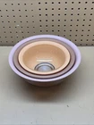 Vintage PYREX Autumn Rainbow Mixing Nesting Bowl 3 Piece Set #322, #323, #325