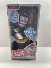 Little Tikes Creative Chefs PB J Kit Play Food Set 10 Accessories New Sealed