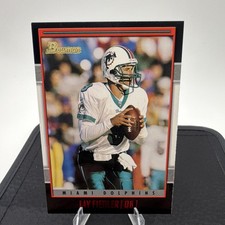 Bowman Jay Fiedler Miami Dolphins Base Set #17 2001 Football Card