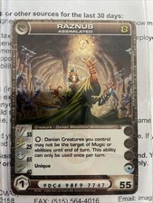 Chaotic TCG - Raznus 20/100 - 2 MAX E & C - FOIL - 4Kids Silent Sands