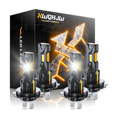 4x H7 H7 400W 80000LM丨LED Headlight Bulbs Kit High Low Beam 6500k Super Bright