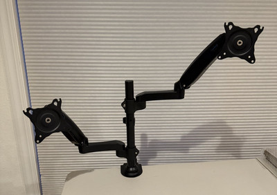 HUANUO 17-32 Inch Dual Monitor Arm Weight Max 19.8 lbs VESA 75/100mm