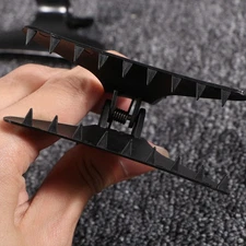 8 PCS Hair Sectioning Salon Accessories for and Home Use Claw Clips Women Black