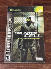 Tom Clancy's Splinter Cell XBOX Instruction Manual Only