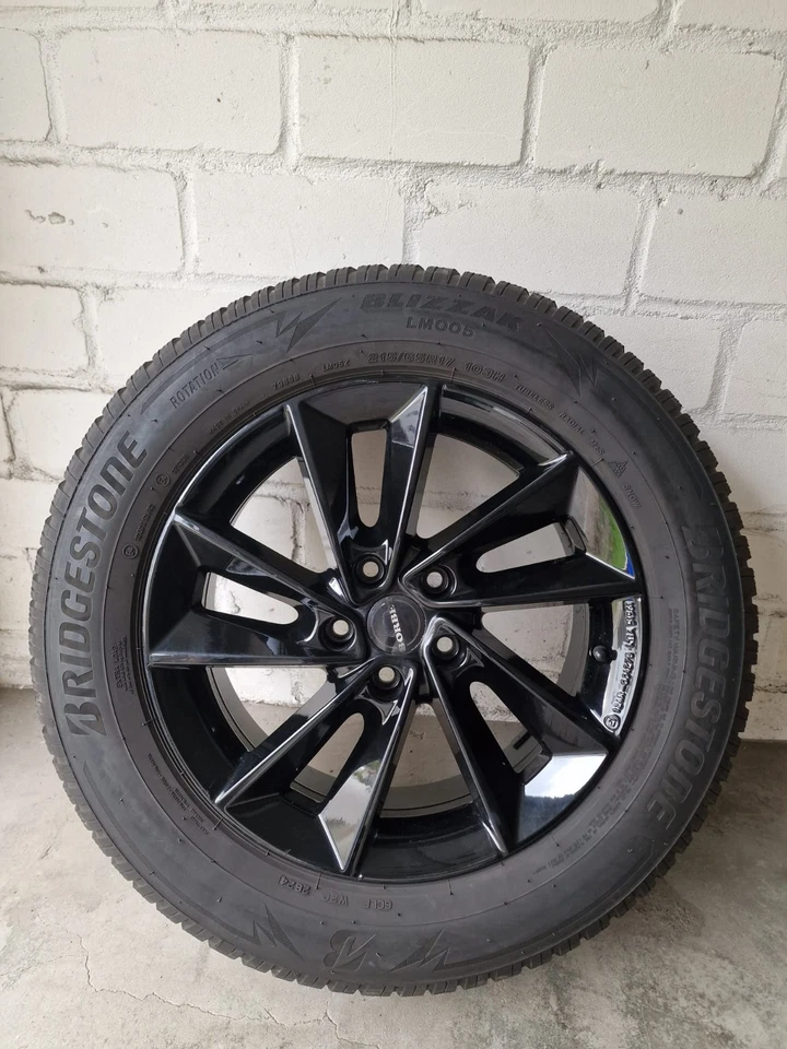 Borbet Alufelgen Bridgestone Winterreifen 215/65 R17 103H - Bild 2 von 4