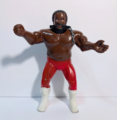 1984 LJN JUNKYARD DOG w/Chain Vintage WWF Wrestling Figure