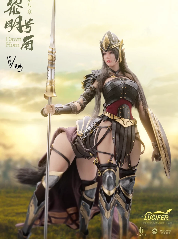 Figura de acción Lucifer 1/6 Centauro Elfo (versión Centauro) Dawn Horn LXF2309 Foto 3 de 4
