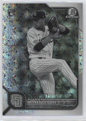 2022 Bowman Chrome 38/199 Mackenzie Gore #67 Rookie RC 13h9
