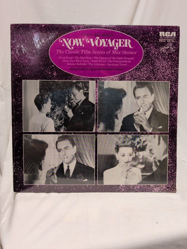 NOW, VOYAGER MAX STEINER FILM SCORE RCA ARL1-0136 LP ALBUM RARE DEMO NEW SEALED!