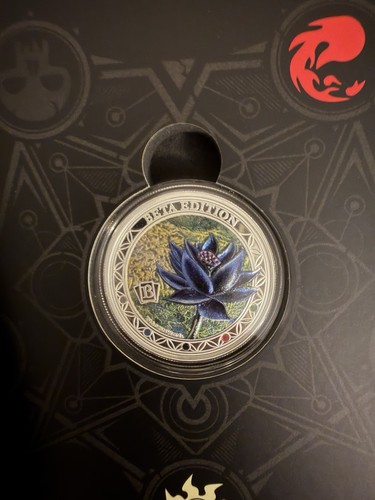 2024 Samoa Magic The Gathering Black Lotus Beta 1oz Silver Coin