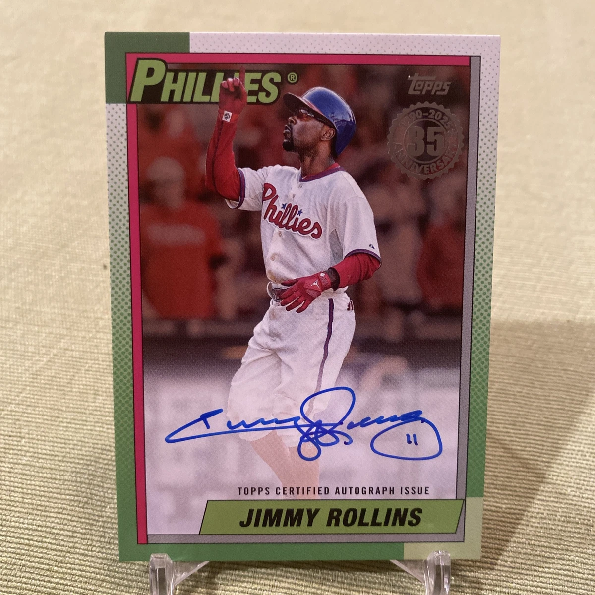 2025 Topps Series 1 - Jimmy Rollins #90A-JRO for sale | eBay
