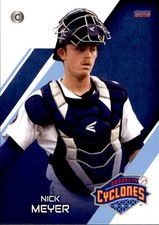 2018 Brooklyn Cyclones Choice #21 Nick Meyer Rancho Santa Margarita California