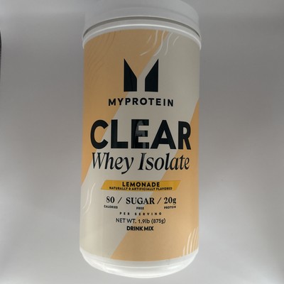 MYPROTEIN Clear Whey Isolate - Lemonade - 1.9 lbs - NEW