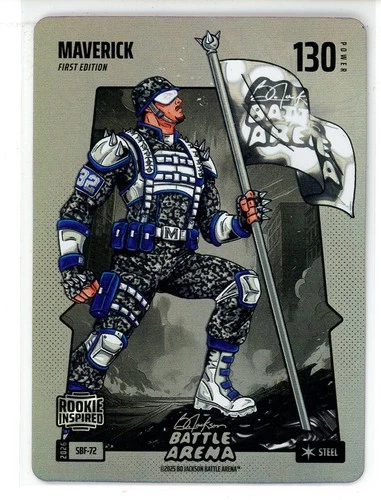 Bo Jackson Battle Arena Maverick Cooper Flagg Steel Foil (WS)