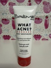 THE CREME SHOP - WHAT ACNE Daily Moisturizer 160ml / 5.41 OZ NEW SEALED 