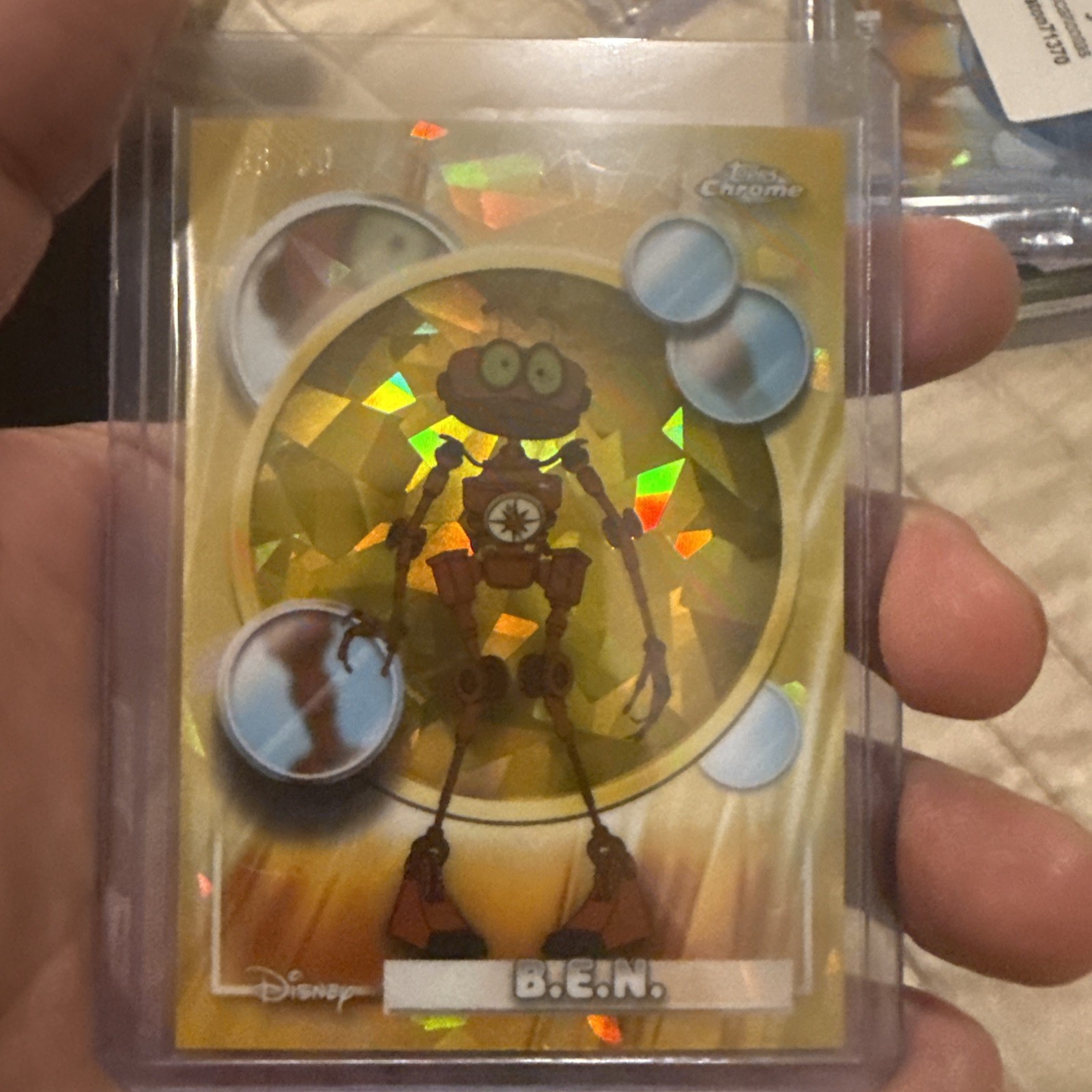 2026 Topps Chrome Disney B.E.N. #64 Serial Numbered 38/50 Non-Sport Card