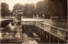 RPPC Roman Baths Jardins de la Fontaine Nimes France 1929 Photo Postcard E3