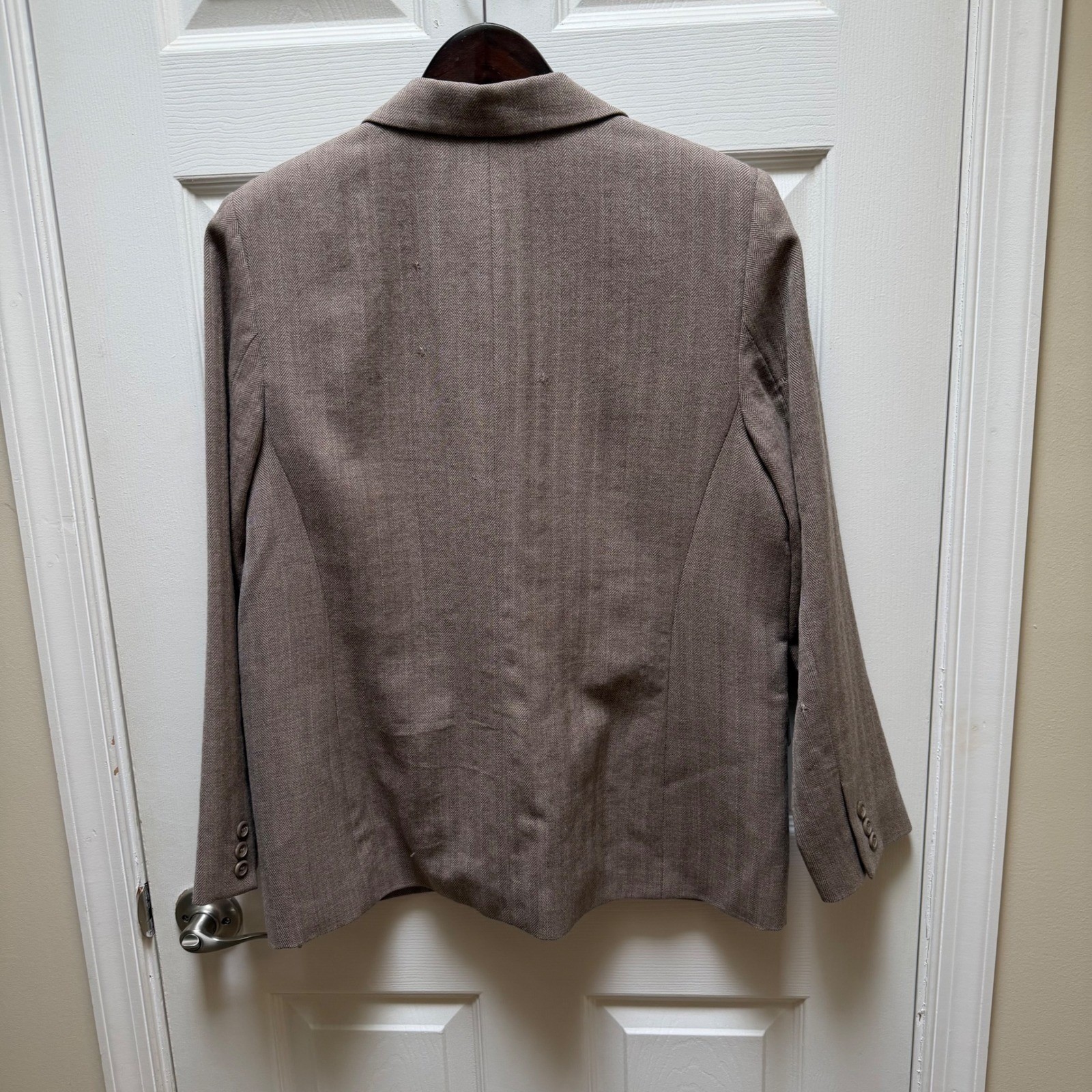 Pendleton 100% Wool Herringbone Blazer Petite Siz… - image 7