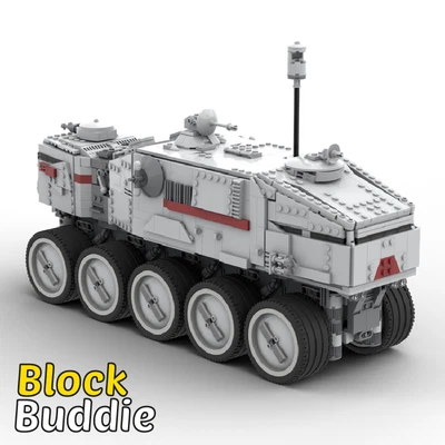 BRICK Star Wars Clone Wars UCS Clone Turbo Tank Galaktische Republik MOC Klemmbaustein