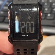 Armitron Digital QUARTZ Sports Watch 40/8177 ...