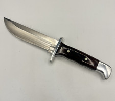 BUCK 124 Frontiersman Knife 2017 With Leather Sheath Made in USA