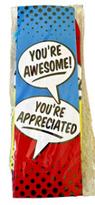 You re Awesome Crew Socks Colorful Adult Novelty Socks One Size New w/ Tags