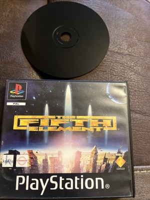The Fifth Element PS1 Spiel Ex-Verleih Selten Sony Game PAL Sehr guter Zustand
