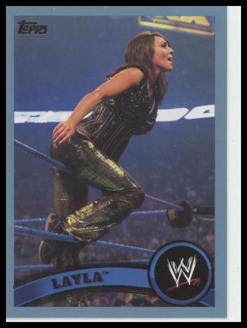 2011 Topps WWE #58 Layla Blue #/2011