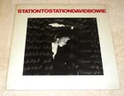 David Bowie LP Station To Station '76 1st US Tan Label Indianapolis Pressing EX
