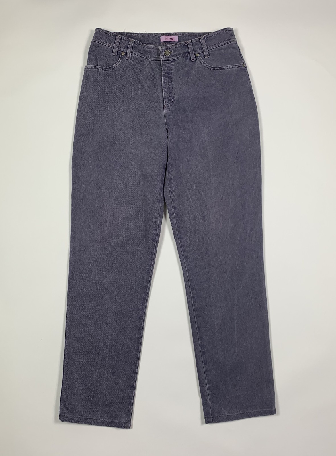 Persona by marina rinaldi jeans donna usato tg 21 D42 tg 48 mom hot denim T8949