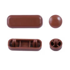 4 Pieces Wood Toilet Seat Bumpers Kit, Parts for Wooden Toilet Seat.