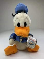 Applause Happy Birthday Donald Duck Plush 12 Inch 50 Years Disney Stuffed Animal