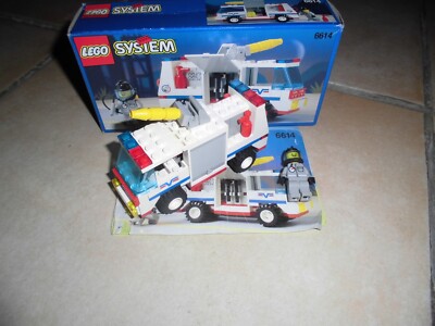 Lego 6614 Shuttle Löschfahrzeug mit BA und OVP
