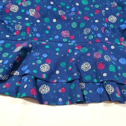 Modcloth Blue Christmas Ornament Print Blazer Jacket 4X - Picture 10 of 10