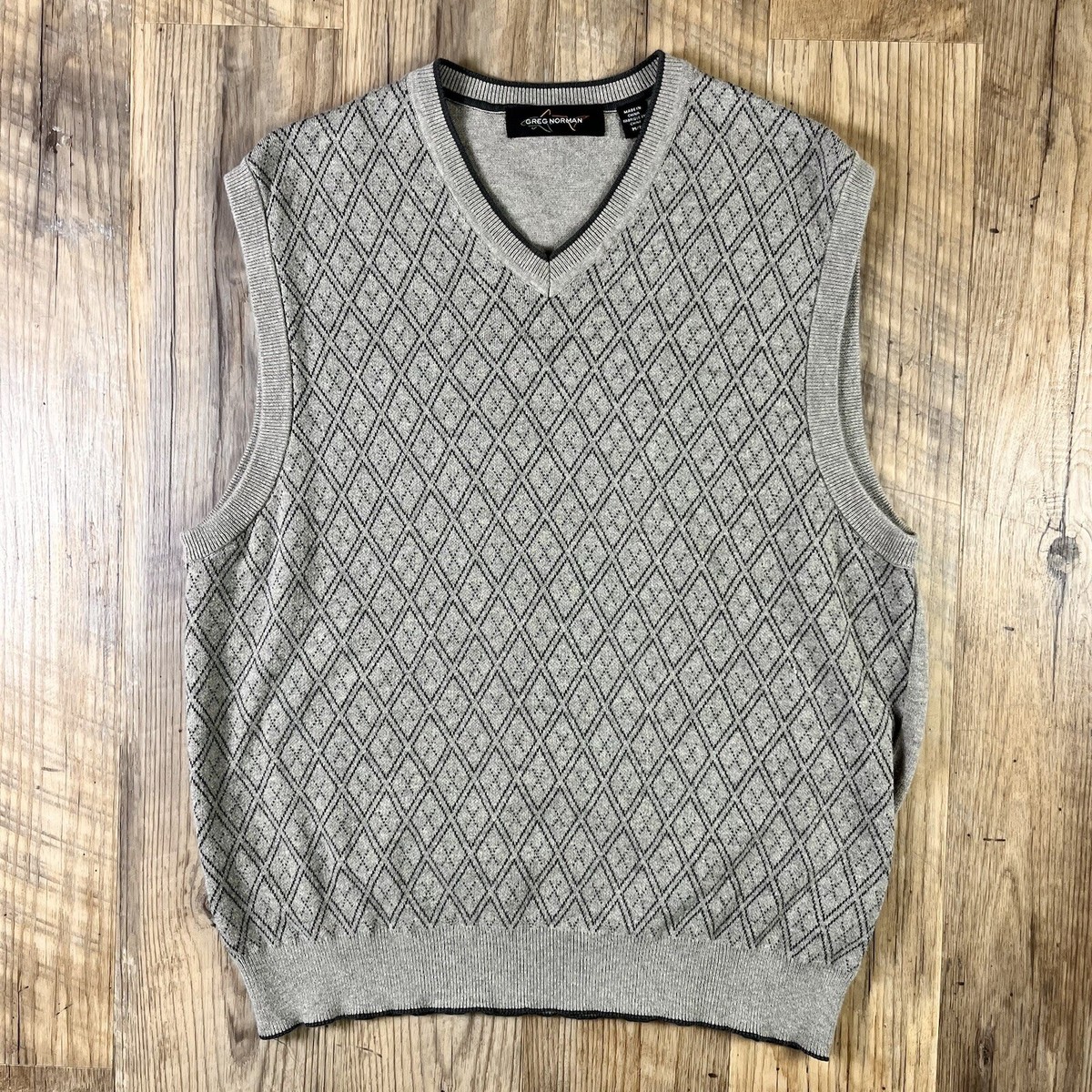 Sweater Vest Greg Norman Golf Vest Greg Norman Foreward Series 1/4