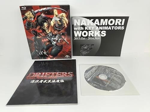 ドリフターズ　Blu-rayBOX DRIFTERS Blu-ray BOX First Limited Edition w/Soundtarck CD Artbook