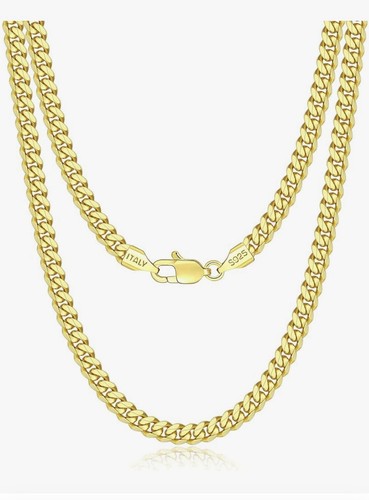 Italian 5mm Solid 26 Inch Gold Chain - Picture 3 of 5