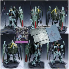 for FM 1/100 Full Mechanics Forbidden AW9 MADWORKS S55 Etch Sheet Decal GAT-X252